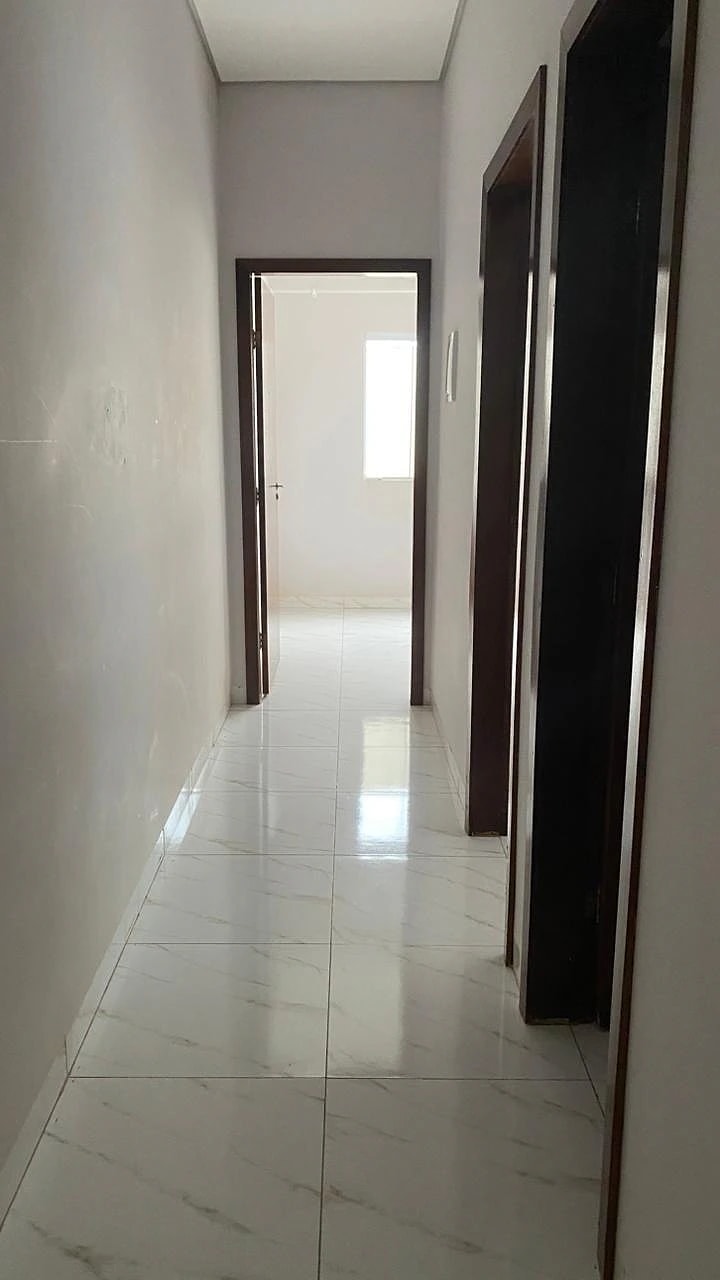 Corredor de acesso aos quartos